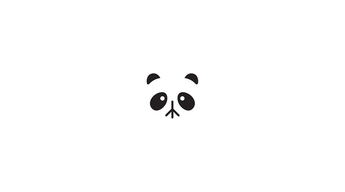 010 peaceful panda logo