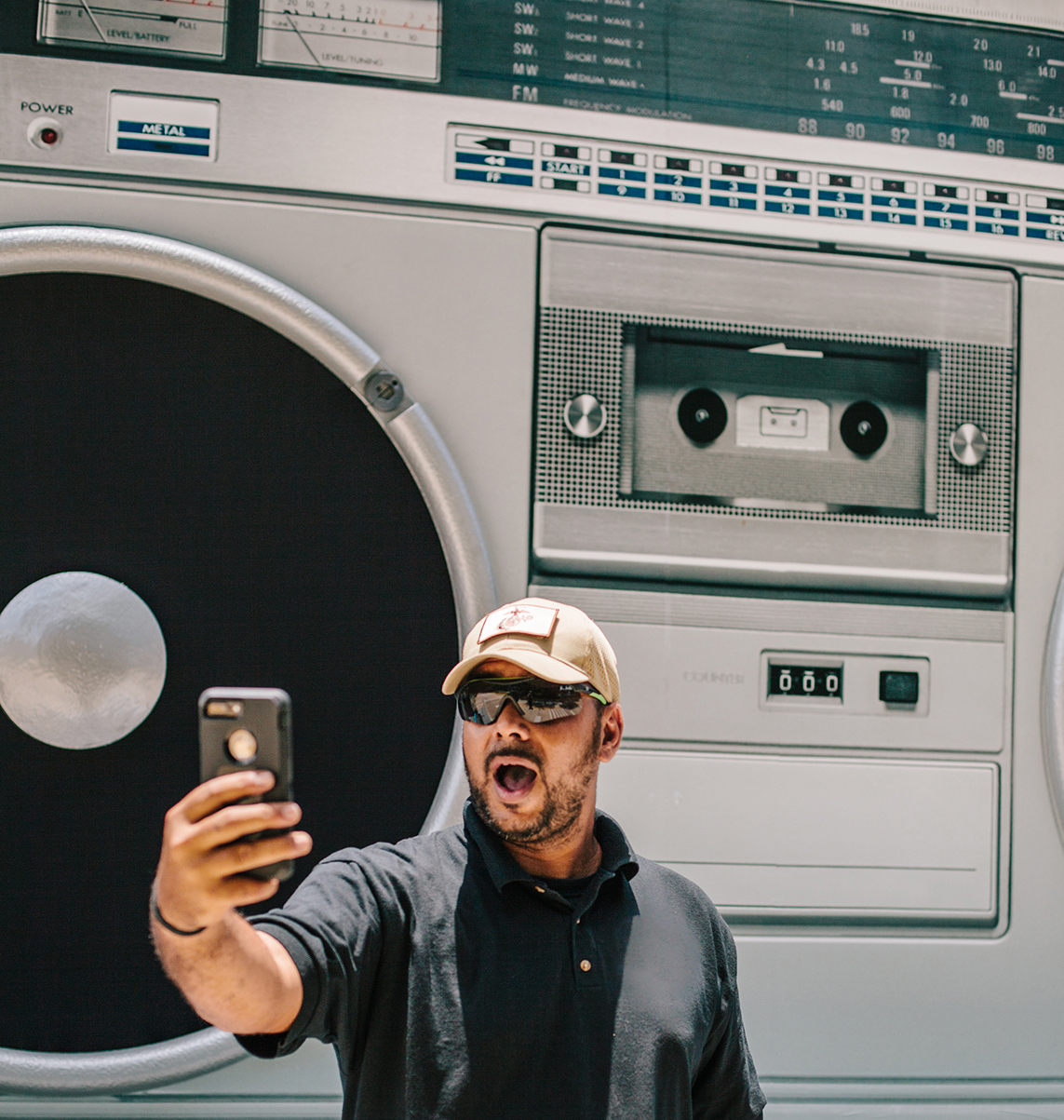 005 Silverpeak Boombox Selfie