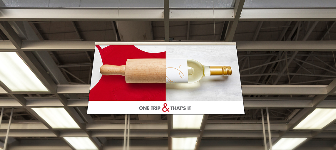 003 Rolling Pin And Wine Photo